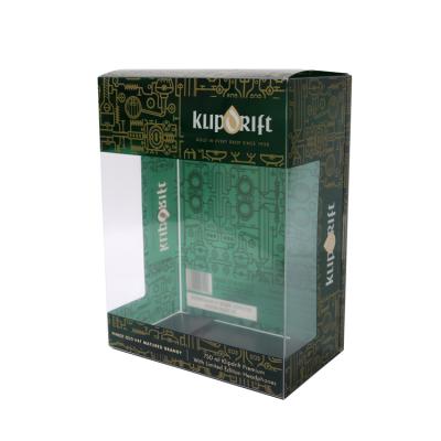 China Recyclable High Quality Clear Packaging Plastic Boxes Transparent Foldable Plastic Pet Box for sale