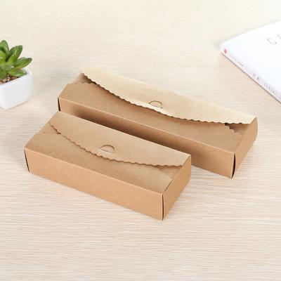 China Handmade Wholesale High Quality Eco - Friendly Recycled Brown Kraft Paper Foldable Packaging Box for sale