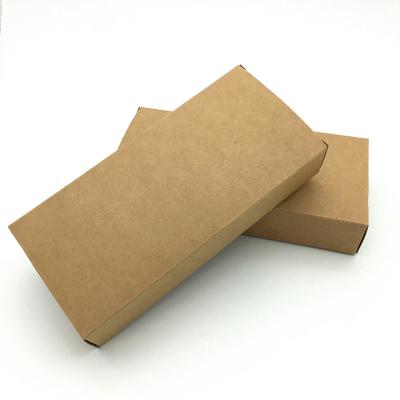 China Brown Handmade Universal Low Price Custom Logo No Printing Kraft Paper Corrugated Packaging Storage Paper Box for sale