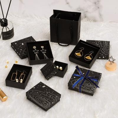 China Custom Finished Different Color/Sizes/Wholesale Logo Jewelry Necklace Gift Box Fashion Jewelry Storage Box Luxury Packaging for sale