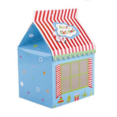 China Customized High Quality Creative Cute Handmade Christmas Gift Packaging Box With Color Printing for sale