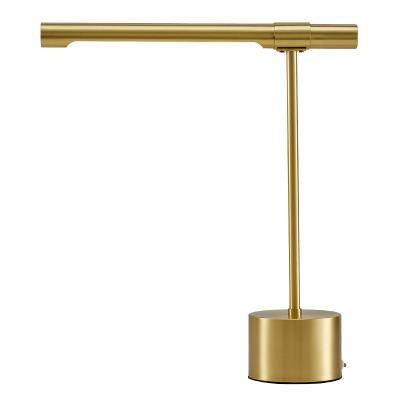 China Modern European Modern Desk Light Style Antique Brass Portable Table Lamp for sale