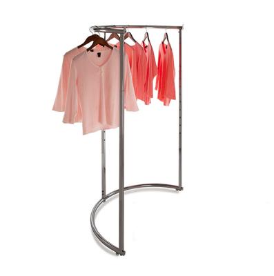 China Supemarkert Wholesale Round Metal Clothing Store / Display Rack For Garment Store for sale