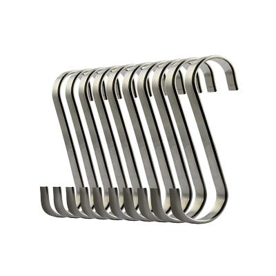 China S Shape Chrome Metal S Easy Heavy Duty Hanging Hooks For Home for sale