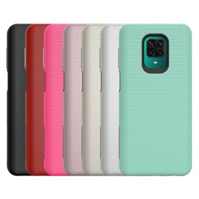 China Shockproof Armor Phone Case Cover For Redmi Anti-fall Anti-scratch TPU PC Slot Body Phone Case Note 9 Pro for sale