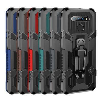 China Anti-drop hybrid tpu+pc armor with strong magnet clip for car holder cell phone cases for LG Stylo 7 4G for sale