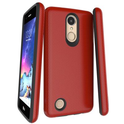 China Anti-fall Unique Hard Texture TPU and Soft PC Mobile Phone Case Cell Phone Case for LG K8 for sale