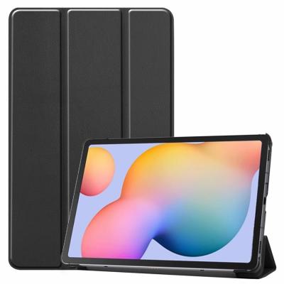 China Factory Price Durable Auto Wake Tablet Cases Shock Proof For Samsung Galaxy Tab S6 Lite 10.4 A7 A7 lite Tablet Leather Trifold Covers for sale