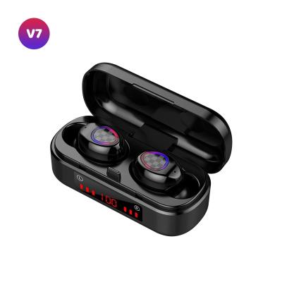 China In-ear V7 TWS BT Headset Wireless Earphone Touch Control Waterproof Sports Music Earbuds for sale