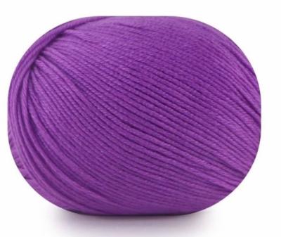 China Anti-bacteria 100% Cotton Yarns Back Samples of various colors of cotton yarns used for crocheting for sale