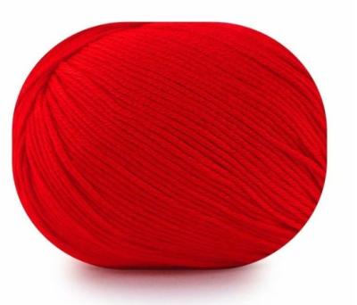 China Sustainable Hand Knitted 100% Cotton Cording Yarn For Crocheting for sale