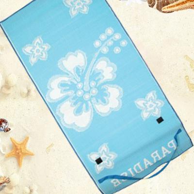 China Eco - Friendly Picnic Outdoor Camping Jacquard Non Slip PP Beach Mats for sale