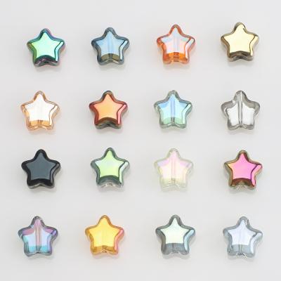 China Wholesale Crystal New 8mm Crystal Glass Star Pendant Beads DIY Handmade Beaded Accessories Jewelry Ghosts for sale