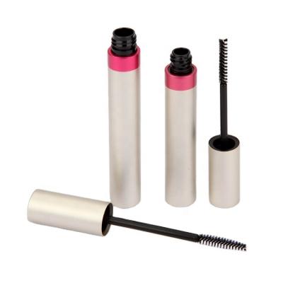 China Wholesale price cosmetic and high quality empty aluminum eyeliner tubes mascara tube with brush for sale