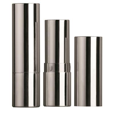 China Cosmetic Hot Selling Empty Aluminum Round Lipstick Tubes Lipstick Case For Cosmetic for sale