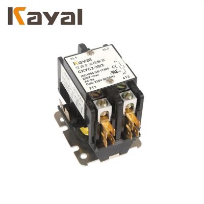 Chine HVAC certificate single phase high quality copper parts definite purpose contactor,220v single phase electrical contactor à vendre