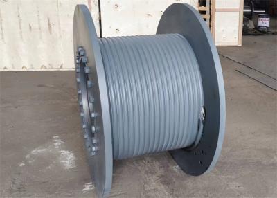 China 1500m Customized Lebus Winch Drum For Construction Winch for sale