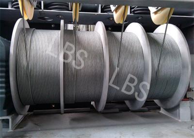 China 500m Rope Capacity Lebus Grooved 4 section Drum / 6 section Drum For BMU Te koop