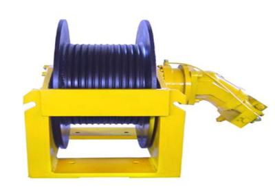 China 3-10t Hydraulisch Crane Winch High Efficiency Portable Gegroefte Lebus Te koop