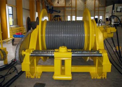 Chine Utilisation de grande taille d'huilerie de fichier SPOOL de 35 Ton Wire Rope Winch With à vendre