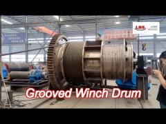 Duplex Lbs Gearmatic Grooved Winch Drum Winds Smoothly Without Biting Rope