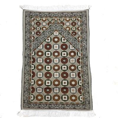 China Wholesale High Quality Washable Luxury Carpet Arabic Muslim Islamic Prayer Blanket For Mosque for sale