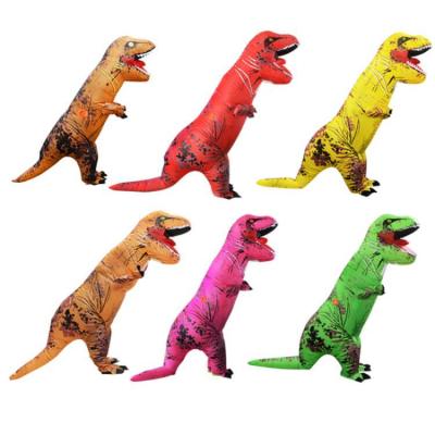 China Popular Hot Selling Party Halloween Carnival Halloween Dinosaur Cosplay Inflatable Walking Costume for sale