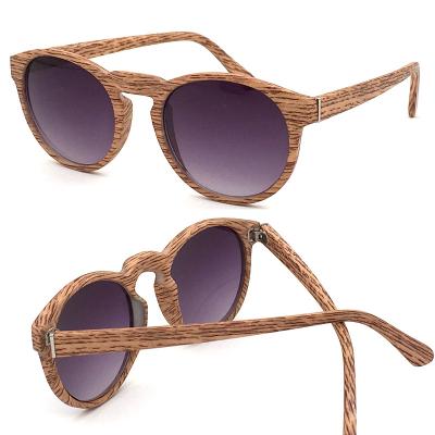 China Fashion Sunglasses Latest Fashion Retro Uv400 Luxury Wooden Sunglasses Women With Private Label for sale