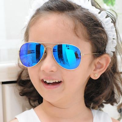 China Fashion Sunglasses 2021 Modern Korean Kids Glasses Logo Sunglasses Custom Made High Quality For Baby for sale