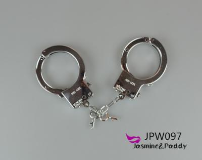 China Sexy Clothing Accessories Part Separating Silver Plastic Adult Waist Gyves Sexy Handcuffs Shackles Chains for sale