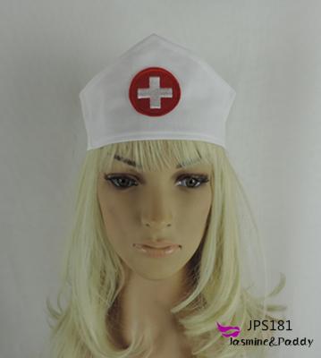 China Can Be Deducted Dressing Elastic Band Nurse Headpiece Halloween Party Nurse Headband for sale