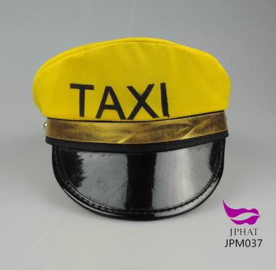 China Character taxi yellow hat hat and clothing uniform accessories for sale