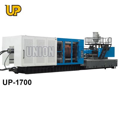 China 1700ton horizontal injection molding machine for making trash can for sale