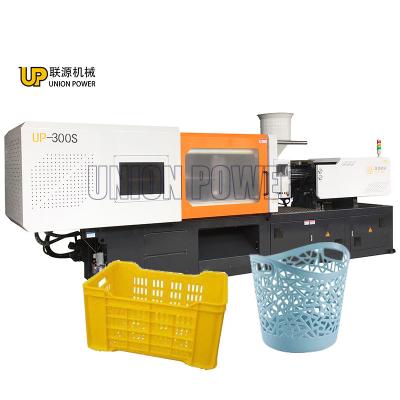 China Horizontal Fruit Vegetable Basket Box Injection Molding Machine for sale