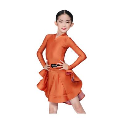 China Sets Top Girls Latin Costumes Wholesale List Dance Dress Ballroom Dancing Dresses for sale