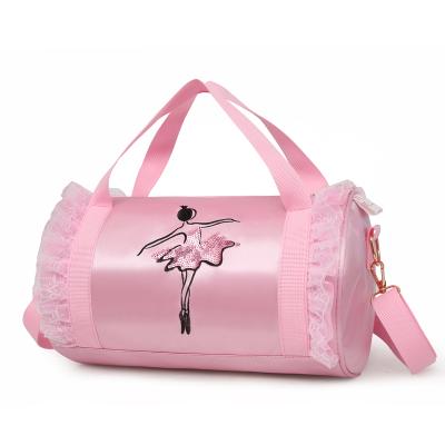 China Anti-theft Kids Bag New Arrival Gym Sports Bag Shoes Compartment Dance Bags for sale