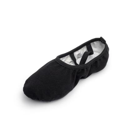 China Lightweight Gymnastics Yoga Ballet Slippers Canvas Dance Shoes For Girls Ballet Shoes Dance for sale