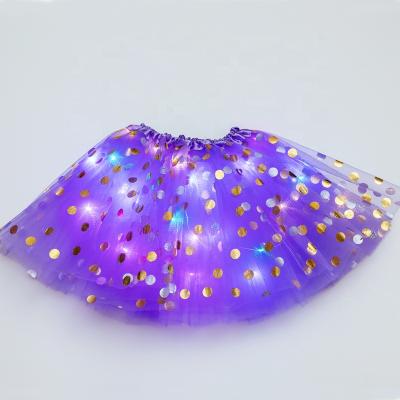 China Comfortable. Soft. New breathable cheap birthday party girl tutu, wholesale unique boutique fashion LED luminous tutu dress for sale