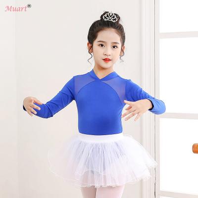 China Comfortable. Soft. Girls Breathable Ballet Child Ballroom Dance Wear High Quality Training Dress For Competition Tutu Dance Dancer Tights for sale