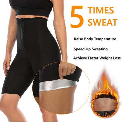 China Fat Women Waist Burner Waist Trainer Pants Weight Loss Sports Workout Belly Body Plus Shaper for sale