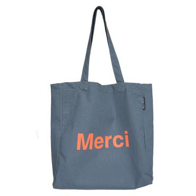 China Printing New MELJUN Canvas Bag All-match Eco-Friendly Washed Daily Shopping Bag for sale