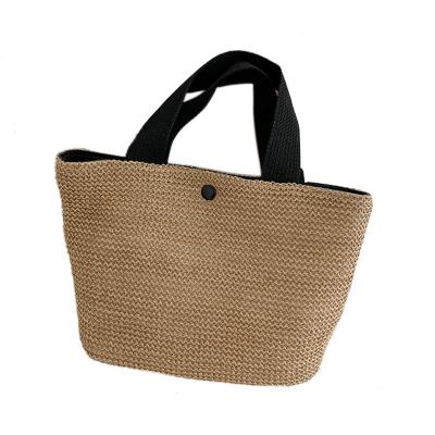 China Weave New Fashion Seaside Summer Beach Vacation Woven Bag Handbag Retro for sale