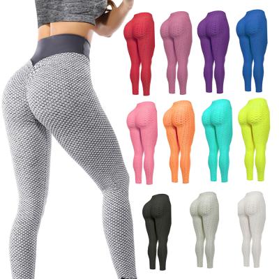 China Breathable LOGO Women Leggings OEM Custom Service Printing Color tiktok yoga pants with pockets for sale