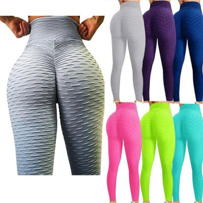 China Custom LOGO Breathable Instock Printing Multi-Color Tik yoga pants for women for sale