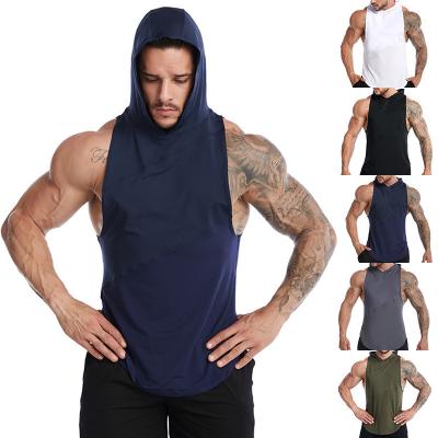 China QUICK DRY Men's Fitness I-Shape Sleeveless Vest Running Low Sports Invest Summer Muscle Brothers for sale