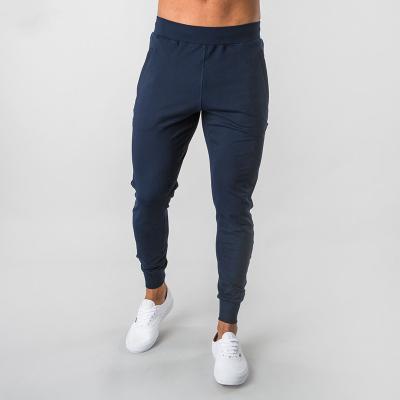 China New Men's Sweatpants Men's Breathable Muscle Pants Stretch Cotton Slim Legs Fitness Running Outdoor Training Pants for sale