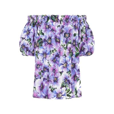 China Polyester Casual Women's Fashion Anti-wrinkle Fine Quality Wholesale Fine Quality Floral Design Suits for sale