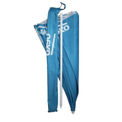 China High Quality Customized 8k Ribs Special Quantity Blue Folding Beach Umbrella for sale