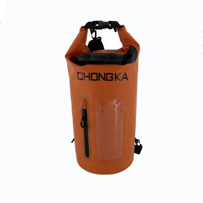 China Waterproof/Sand Proof/Dust Proof Waterproof Foldable Floating Zipper Pouch Dry Bag Camping Backpack for sale