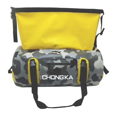 China Fashion Custom Logo 500D PVC Duffel Bag Outdoor Sports Packing Bag Waterproof Dry Packing Bag PVC Duffel Bag Waterproof Dry Packing Bag for sale